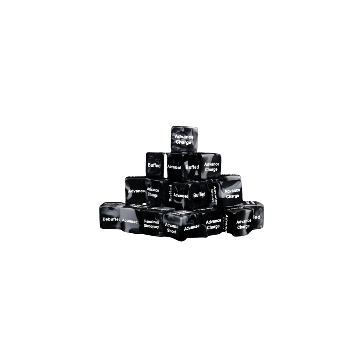 General Movement Dice 16mm Square (25 Stück)-Baron of Dice-Radaddel