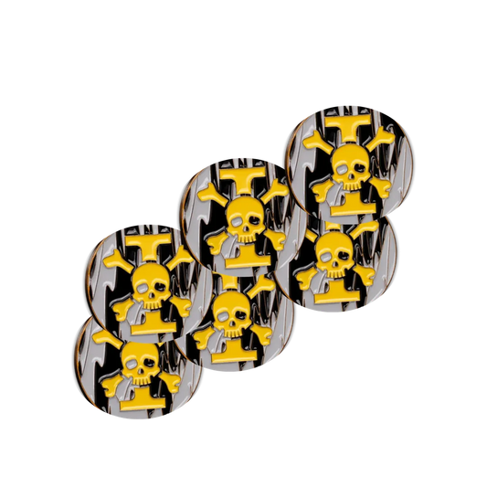 40mm Metal Coin Set - Inquisition Order (6 Stück)-Baron of Dice-Radaddel