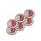 40mm Metal Coin Set - Star Hunters (6 Stück)-Baron of Dice-Radaddel
