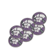 40mm Metal Coin Set - Alien - Purple (6 Stück)-Baron of Dice-Radaddel