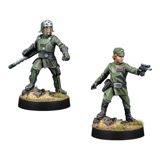 Star Wars: Legion - Customizable Imperial Officer & Agent-Atomic Mass Games-Radaddel