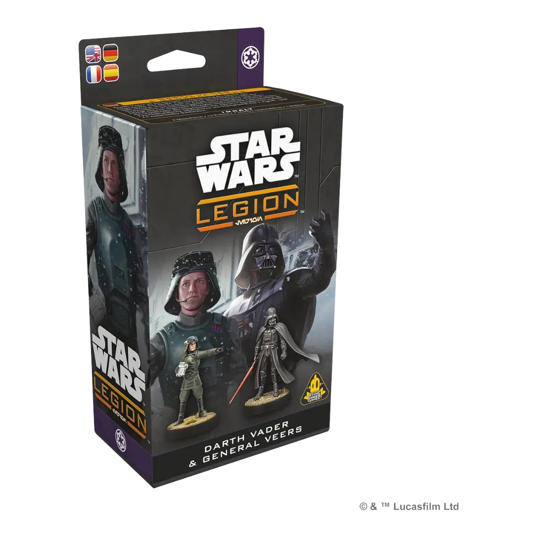 Star Wars: Legion - Darth Vader & General Veers-Atomic Mass Games-Radaddel