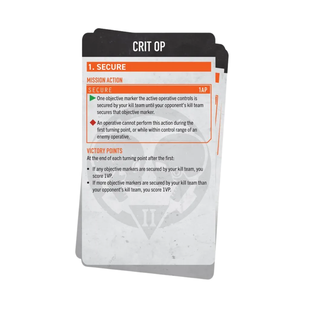 Kill Team: Approved Ops Cards 2025 (englisch)-Games Workshop-Radaddel