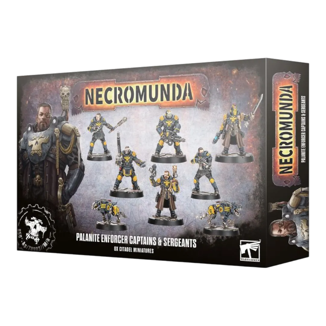 Necromunda: Palanite Enforcer Captains & Sergeants-Games Workshop-Radaddel