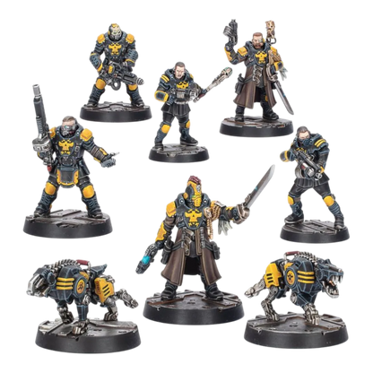 Necromunda: Palanite Enforcer Captains & Sergeants-Games Workshop-Radaddel