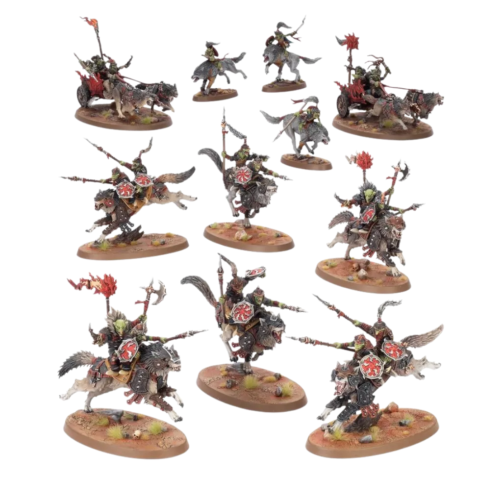 Gloomspite Gitz: Spearhead: Snarlpack Huntaz-Games Workshop-Radaddel