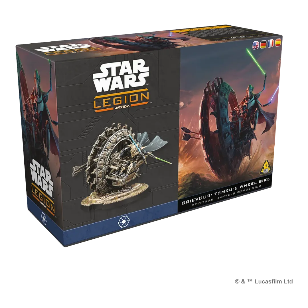 Star Wars: Legion - Grievous' TSMEU-6 Wheel Bike-Atomic Mass Games-Radaddel
