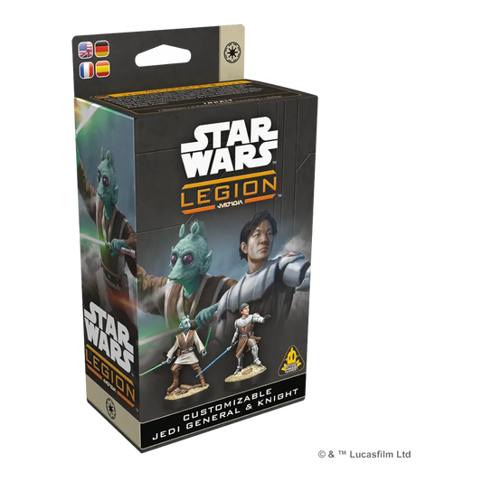 Star Wars: Legion - Customizable Jedi General & Knight-Atomic Mass Games-Radaddel