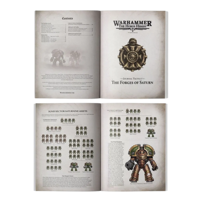 Journal Tactica: The Forges of Saturn (englisch)-Games Workshop-Radaddel