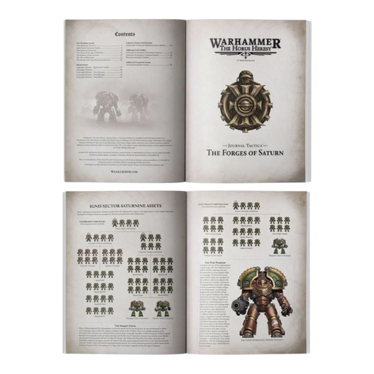Journal Tactica: The Forges of Saturn (englisch)-Games Workshop-Radaddel