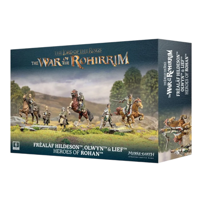 Frealaf Hildeson, Olwyn & Lief, Heroes of Rohan (Rohirrim - Good)-Games Workshop-Radaddel