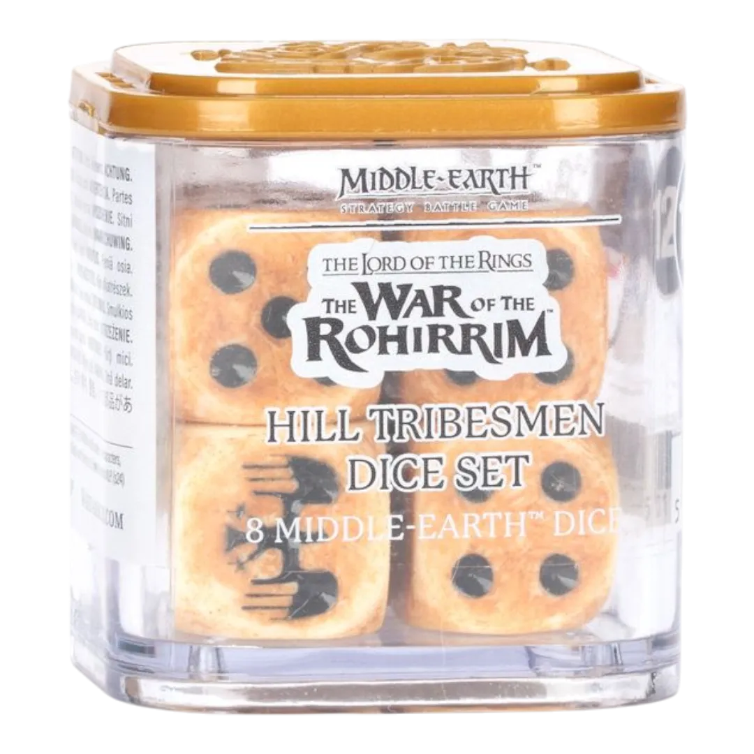 Middle-Earth: Hill Tribesmen Dice Set-Games Workshop-Radaddel