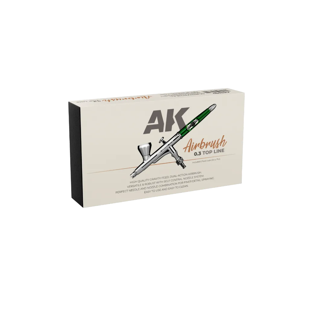 AK Airbrush 0.3 Top Line-AK-Interactive-Radaddel