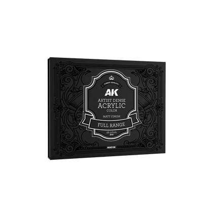 Deluxe Edition Box Full Range Artist Dense Acrylic Color-AK-Interactive-Radaddel