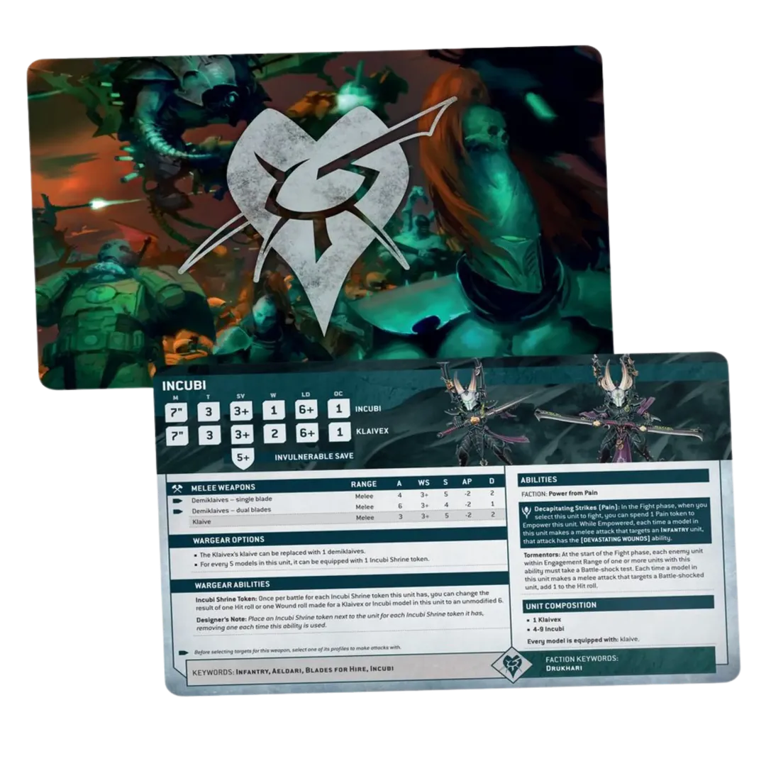 Drukhari: Datasheet Cards (englisch)-Games Workshop-Radaddel