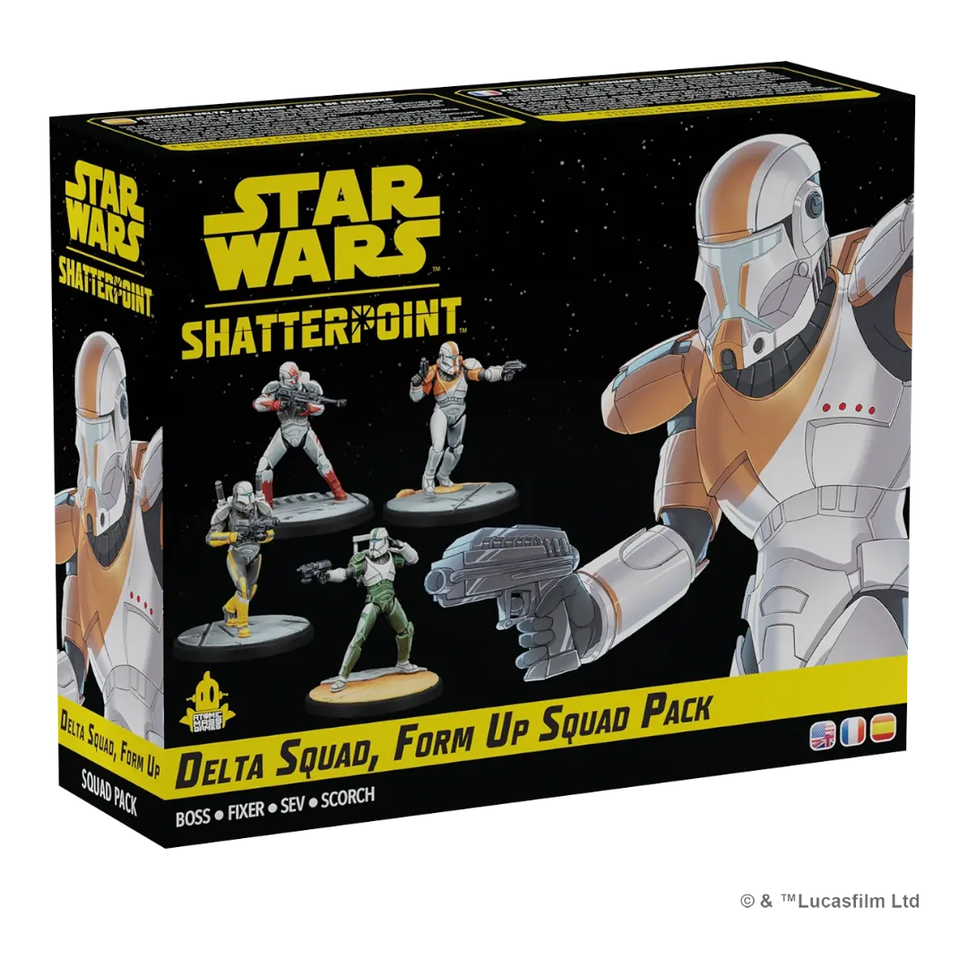 Star Wars Shatterpoint: Delta Squad, Form Up Squad Pack-Atomic Mass Games-Radaddel