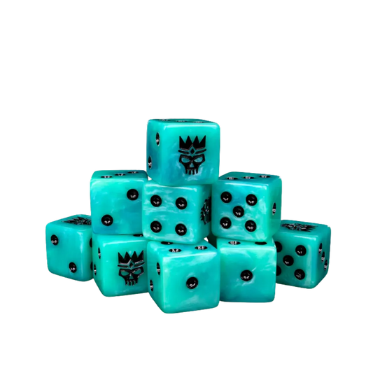 Royal Ghost Dice 16mm Square (10 Stück)-Baron of Dice-Radaddel