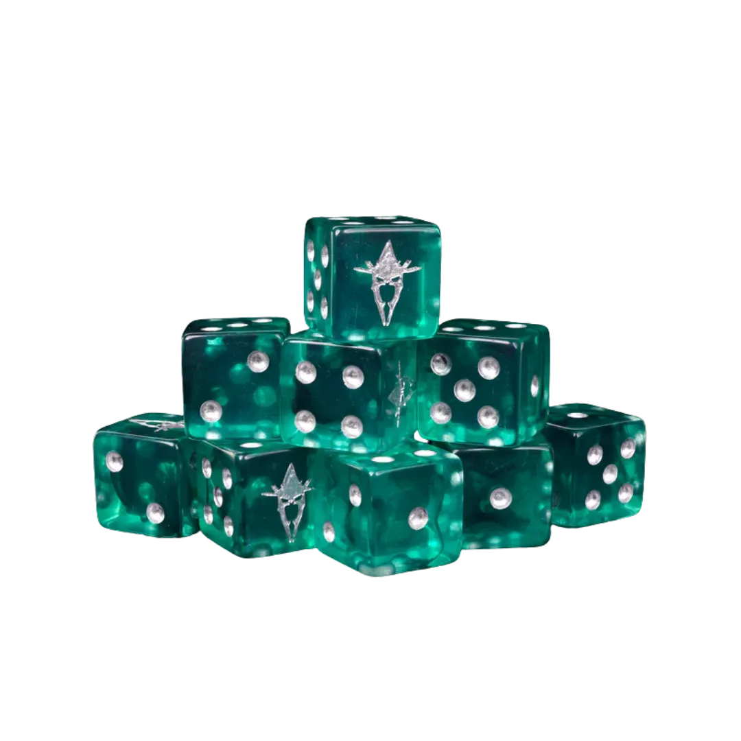 Spectral Knight Dice 16mm Square (10 Stück)-Baron of Dice-Radaddel