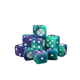 Mountain Treasure Square Dice 16mm Square (10 Stück)-Baron of Dice-Radaddel