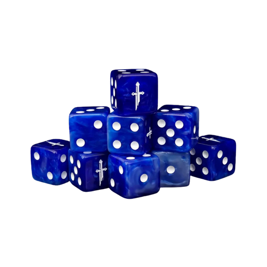 Broken Sword Dice 16mm Square (10 Stück)-Baron of Dice-Radaddel