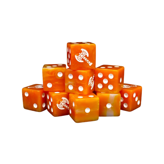 Dwarven Axe Square Dice 16mm Square (10 Stück)-Baron of Dice-Radaddel