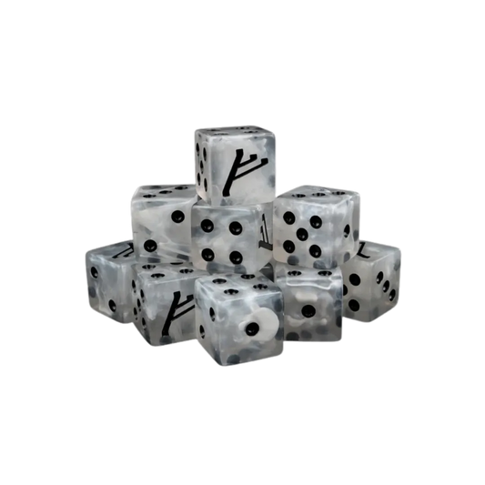 Wizard Rune Dice 16mm Square (10 Stück)-Baron of Dice-Radaddel