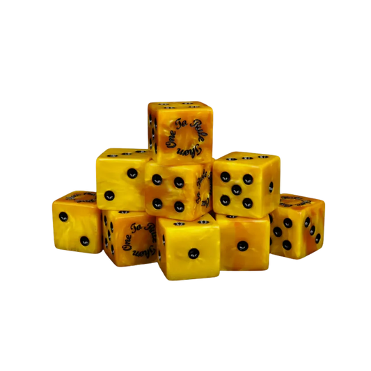 Gold Ring Dice 16mm Square (10 Stück)-Baron of Dice-Radaddel