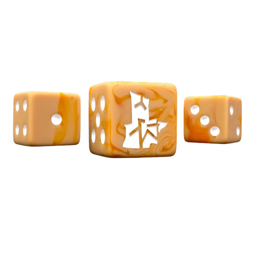 Evil Fortress Dice 16mm Square (10 Stück)-Baron of Dice-Radaddel