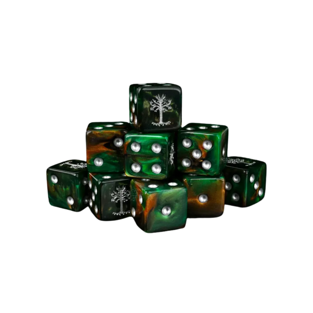 Rangers of the North Dice 16mm Square (10 Stück)-Baron of Dice-Radaddel