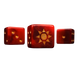 Burning Sun Dice 16mm Square (10 Stück)-Baron of Dice-Radaddel