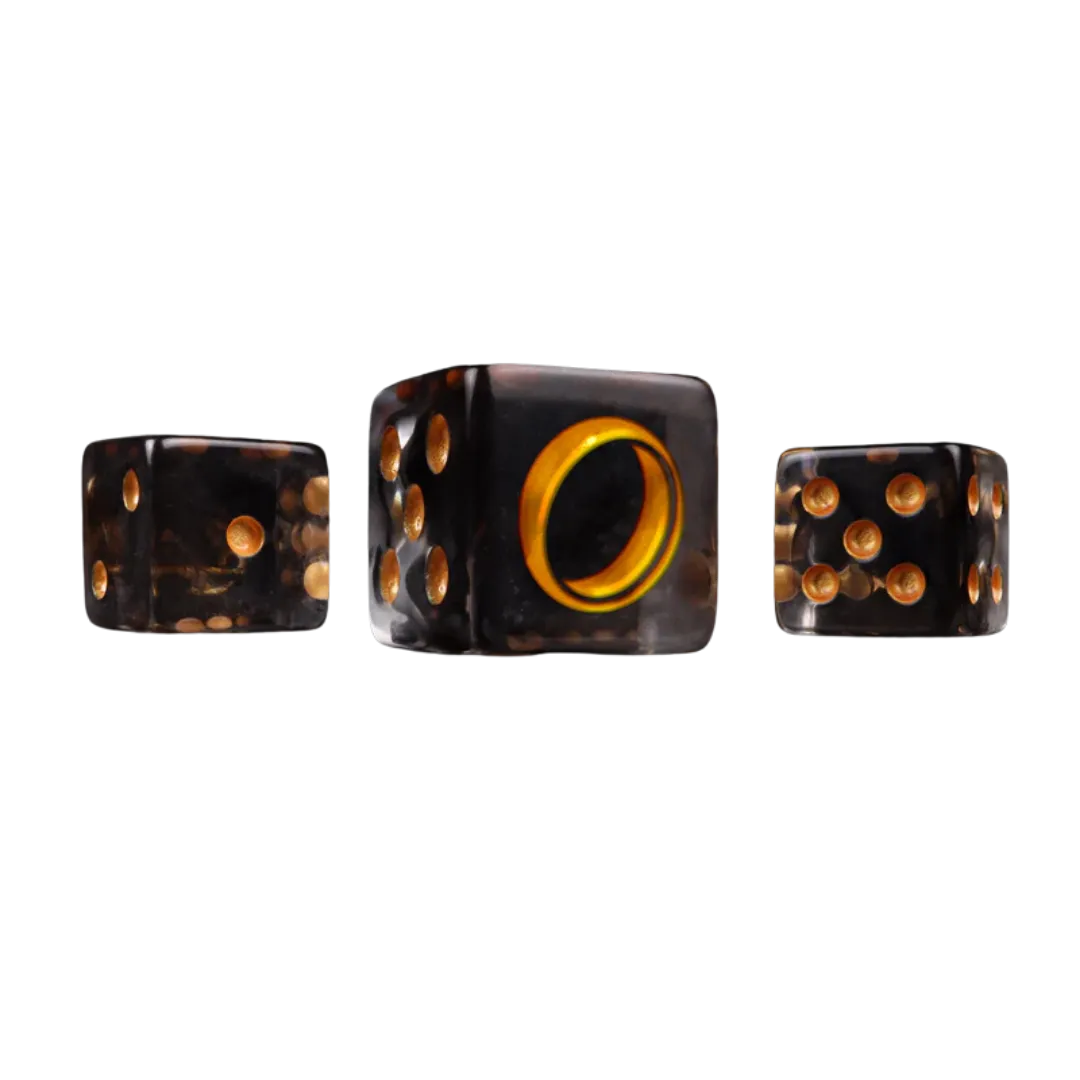Translucent LOST Ring Dice 16mm Square (10 Stück)-Baron of Dice-Radaddel