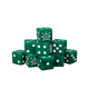 Green Kingdom Dice 16mm Square (10 Stück)-Baron of Dice-Radaddel