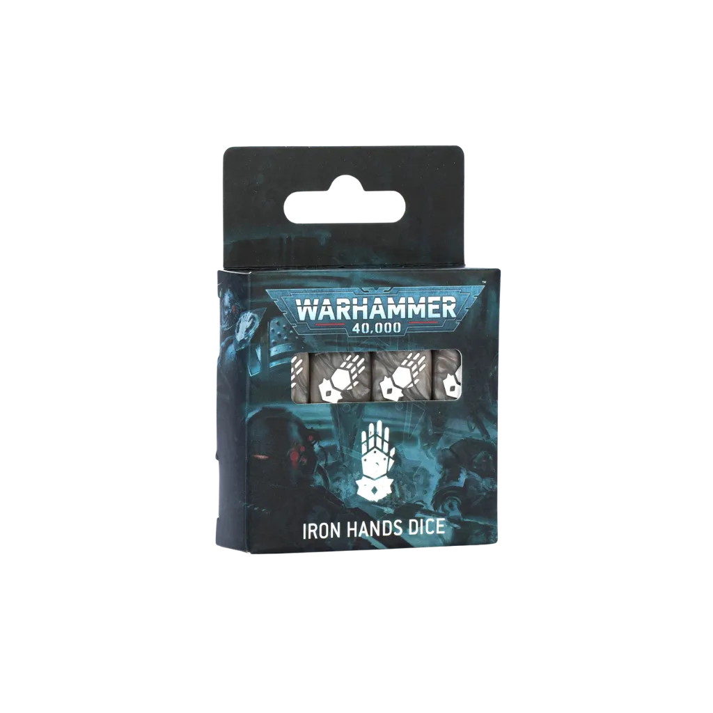 Iron Hands: Dice Set-Games Workshop-Radaddel