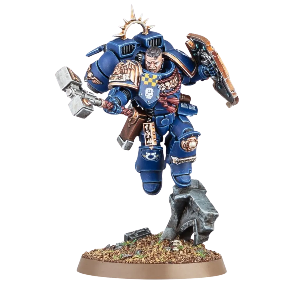 Space Marines: Captain with Jump Pack and Relic Shield-Games Workshop-Radaddel