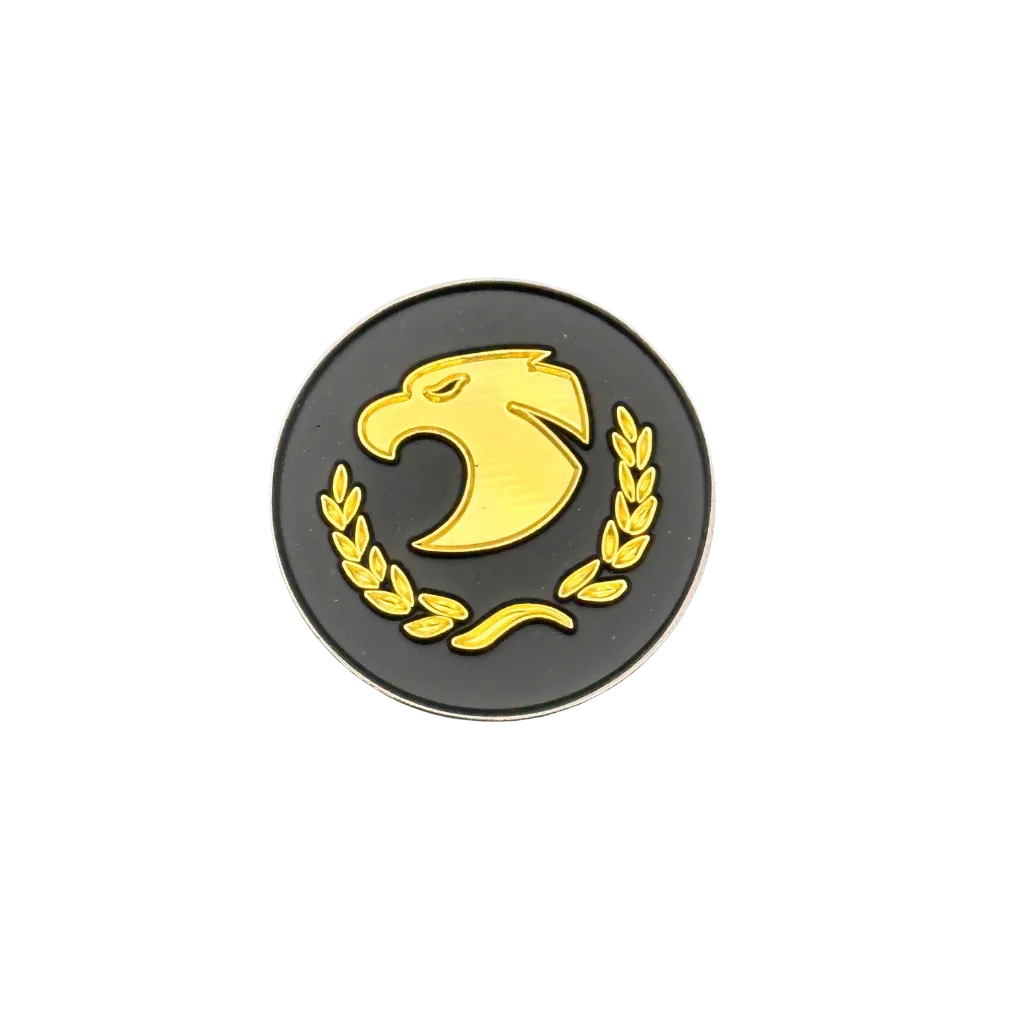 40mm Metal Coin - Golden Eagle-Baron of Dice-Radaddel