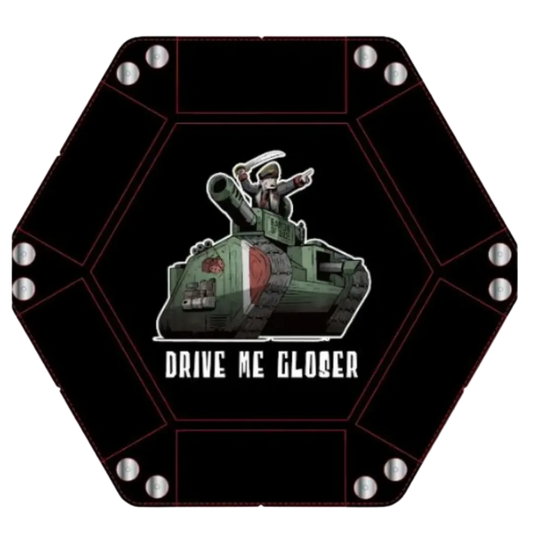 Dice Tray - DRIVE ME CLOSER!-Baron of Dice-Radaddel