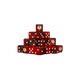 Cursed Vampire Dice 16mm Square (25 Stück)-Baron of Dice-Radaddel