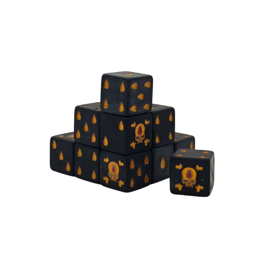 Blood Curse Dice 16mm Square (25 Stück)-Baron of Dice-Radaddel