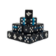 Black Ice Dice 16mm Square (25 Stück)-Baron of Dice-Radaddel