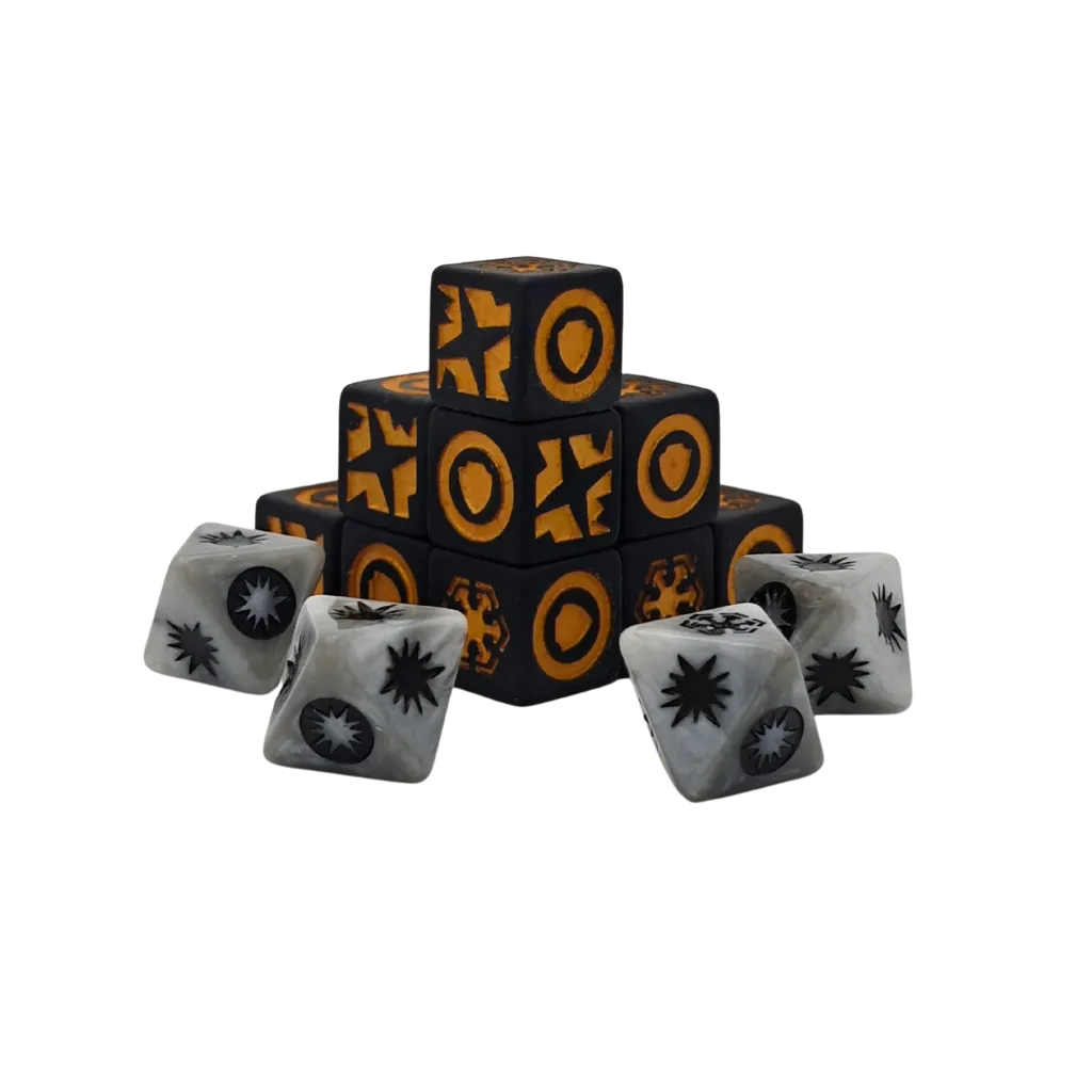 Galactic Credit Galactic Skirmish Dice - Set of 20-Baron of Dice-Radaddel
