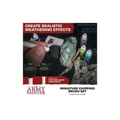 Wargamer Miniature Chipping Brush Set (2025)-The Army Painter-Radaddel