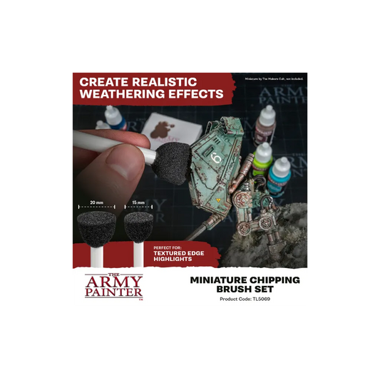 Wargamer Miniature Chipping Brush Set (2025)-The Army Painter-Radaddel