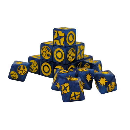 Capital Cartel Galactic Skirmish Dice - Set of 20-Baron of Dice-Radaddel