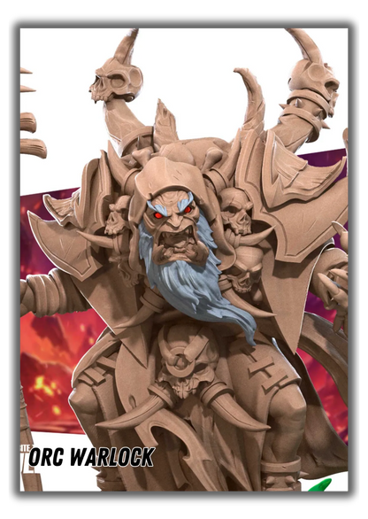 Orc Warlock-Pasch Spiele-Radaddel