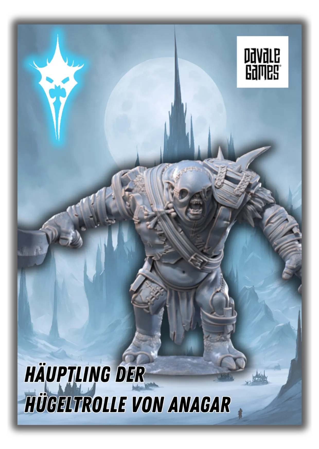 Häuptling der Hügeltrolle von Anagar-Pasch Spiele-Radaddel