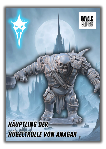 Häuptling der Hügeltrolle von Anagar-Pasch Spiele-Radaddel