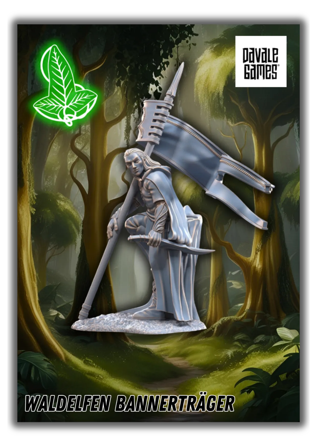 Waldelfen Bannerträger-Pasch Spiele-Radaddel