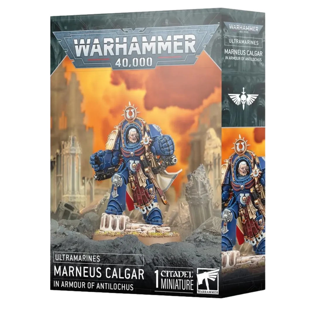 Ultramarines: Marneus Calgar in Armour of Antilochus-Games Workshop-Radaddel