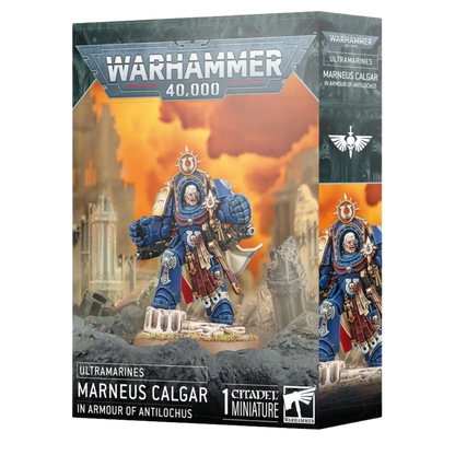 Ultramarines: Marneus Calgar in Armour of Antilochus-Games Workshop-Radaddel