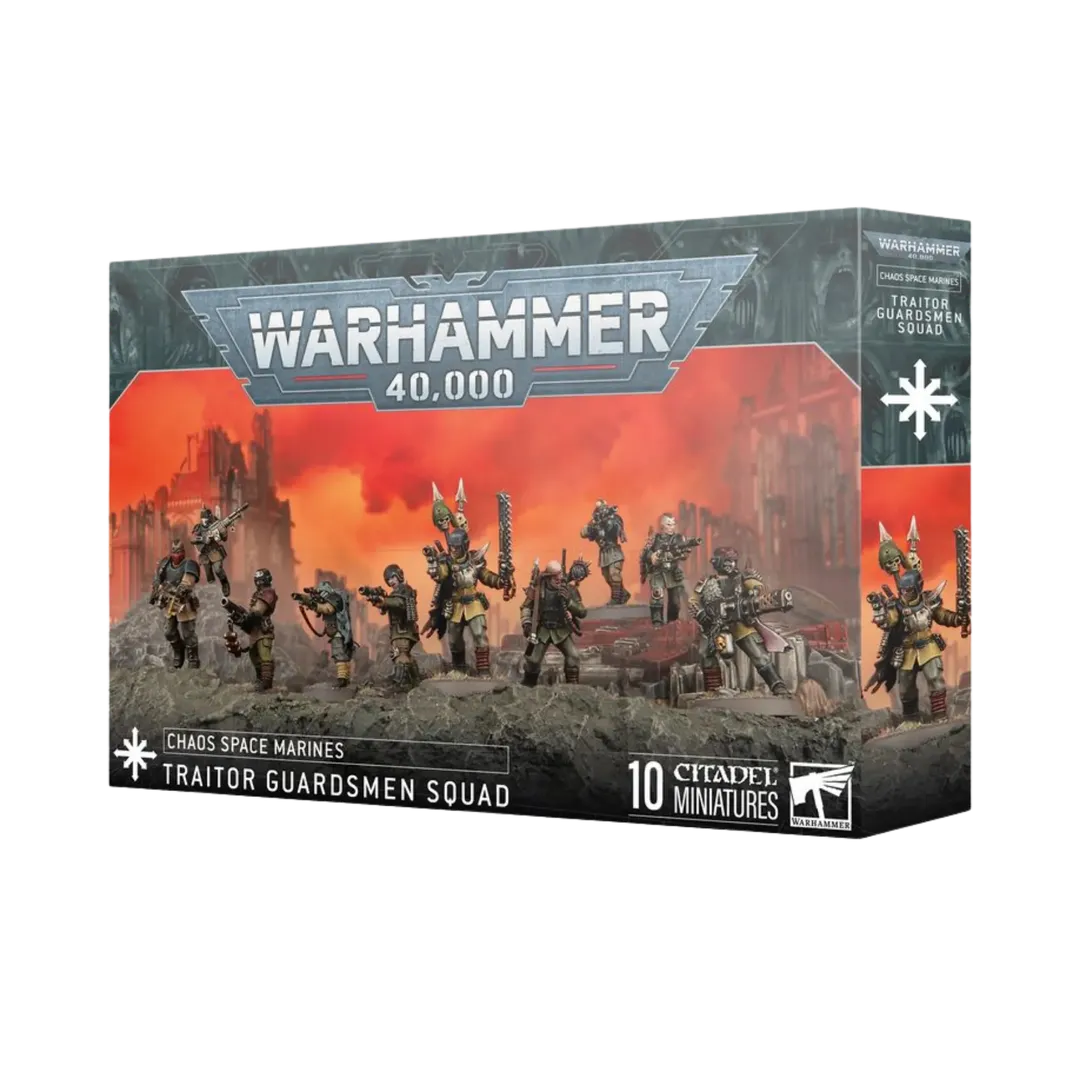Chaos Space Marines: Traitor Guardsmen Squad-Games Workshop-Radaddel